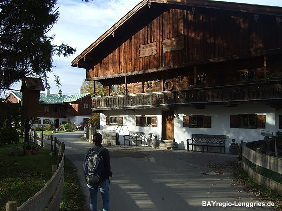 Altes Bauernhaus bei Lenggries